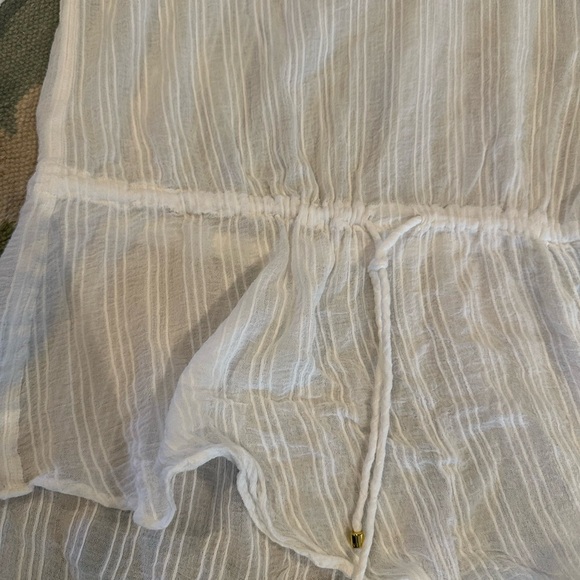 VIX Paula Hermanny white swim cover up size small - Picture 4 of 4